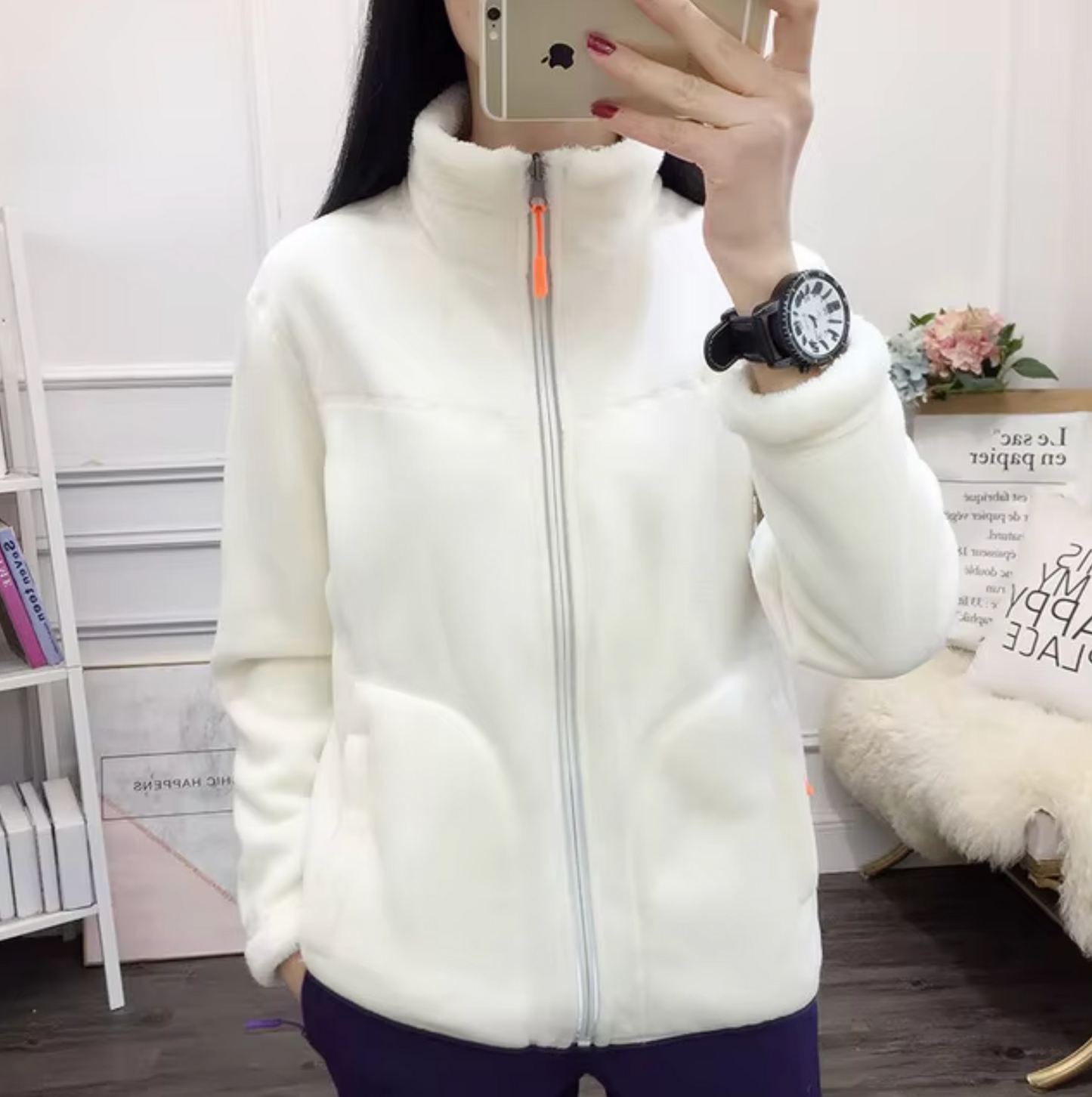 Chaqueta Polar Reversible Única