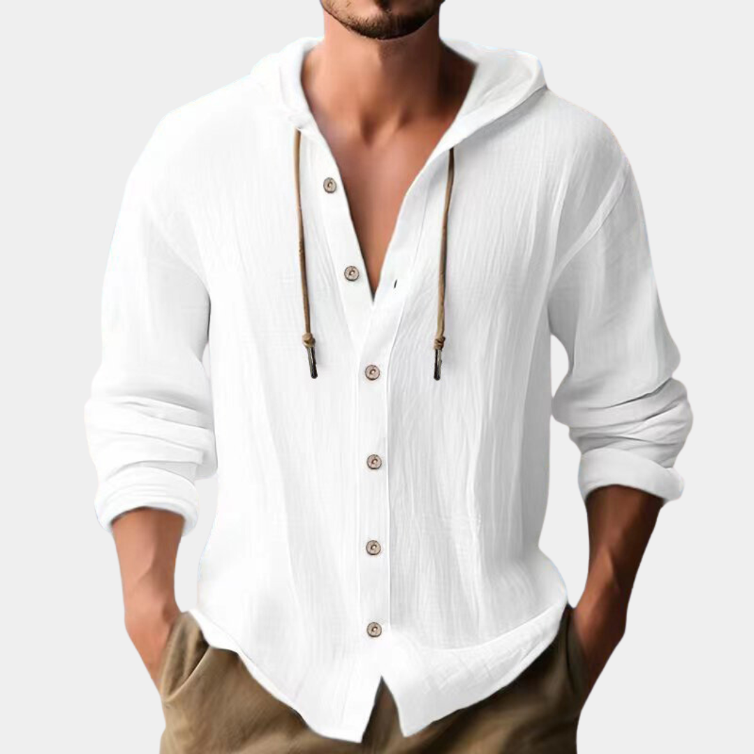 Camisa Casual de Hombre con Botones