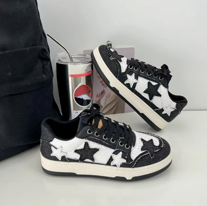 Zapatillas Mujer Punta Redonda Elegantes