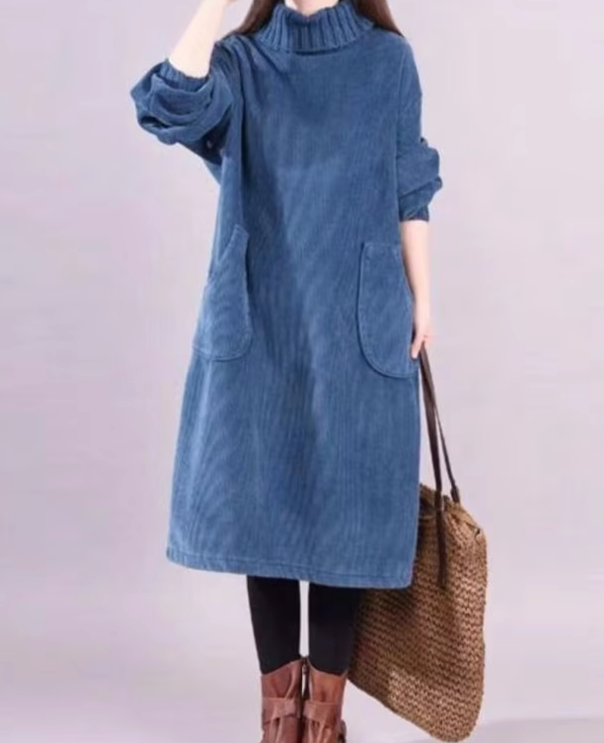 Vestido Invierno Grande Mujer