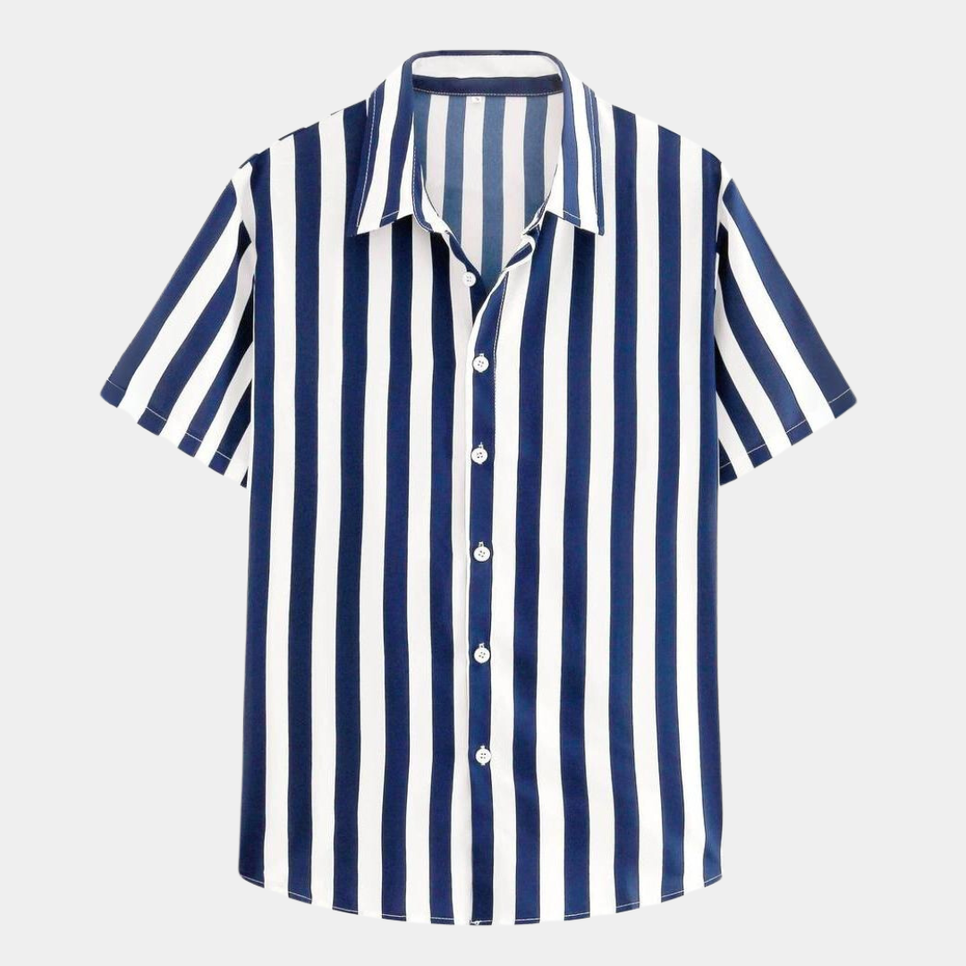 Camisa Rayas Clásica Hombre