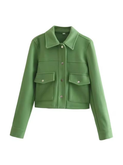Chaquetón Algodón Clásico Mujer