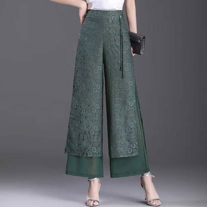 Pantalones Mujer Amplios Elegantes - Vestiria