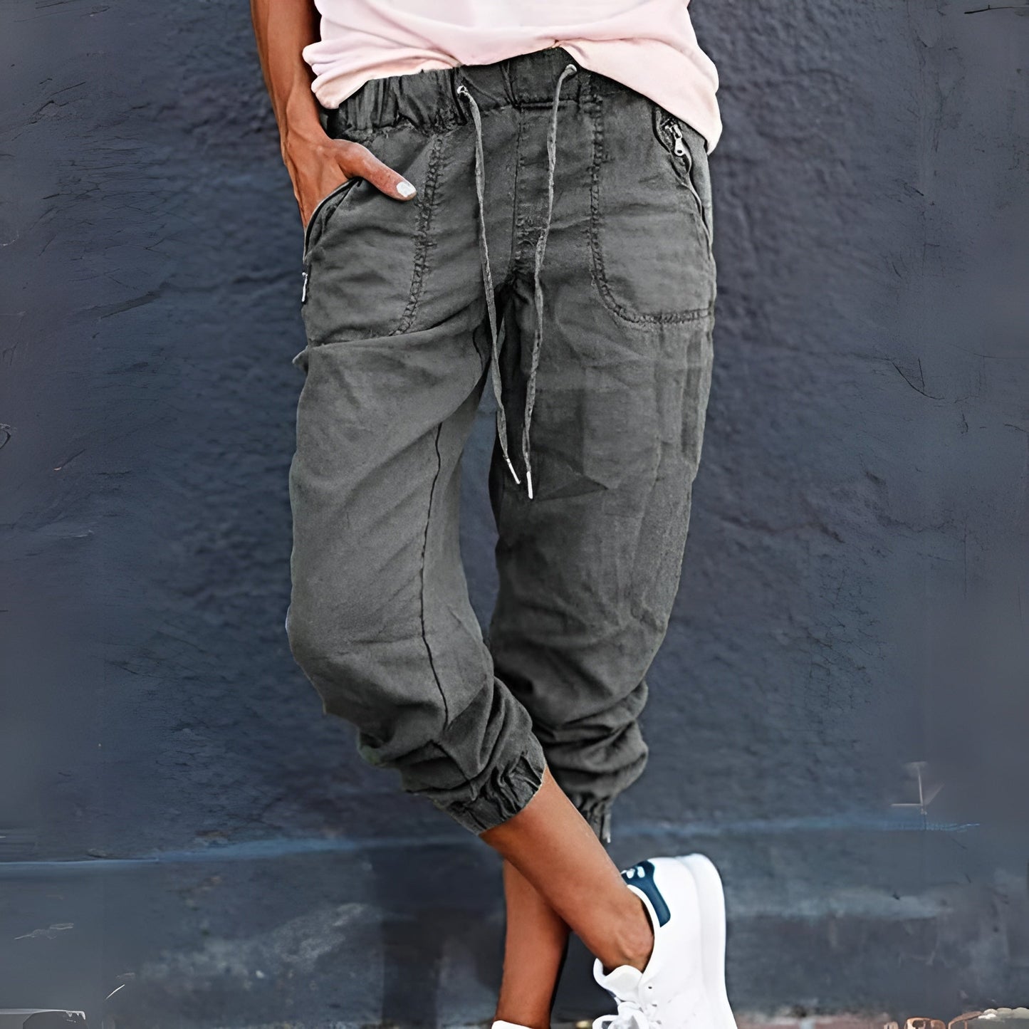 Pantalones Cargo Mujer Estilo Militar
