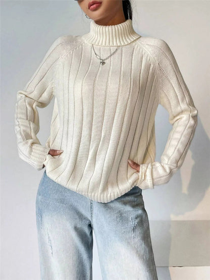 Jersey Femenino Cuello Alto Acogedor - Vestiria