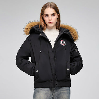 Chaquetón de mujer abrigado invernal corto