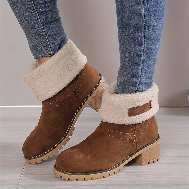 Botas Nieve Mujer Tacón Alto