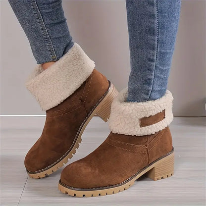 Botas Nieve Mujer Tacón Alto
