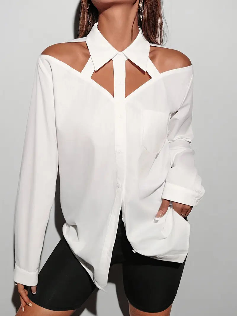 Blusa Mujer Estilosa Corte Actual - Vestiria