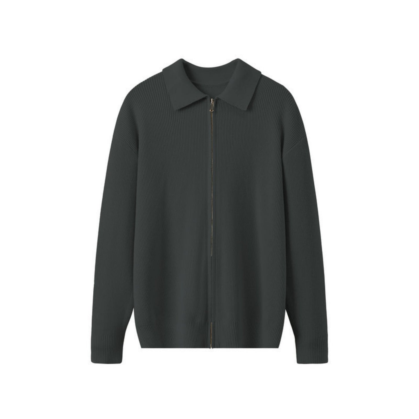 Jersey de punto cuello alto hombre
