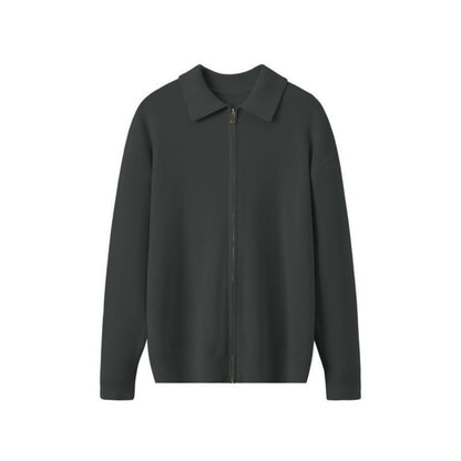 Jersey de punto cuello alto hombre