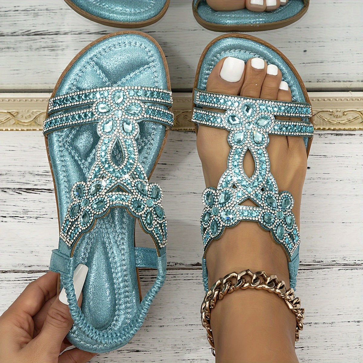 Sandalias Comodas Estilo Boho