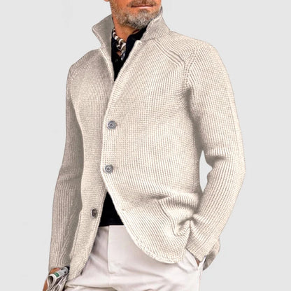 Cárdigan Hombre Punto Clásico Botones