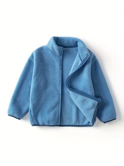 Chaqueta Niño Polar Suave Unicolor