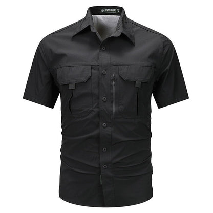 Camisa Verano Hombre Poliéster Resistente