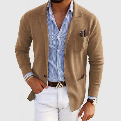 Chaqueta Hombre Elegante Clásica