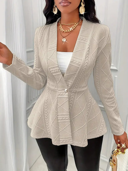 Chaquetilla Punto Elegante Mujer