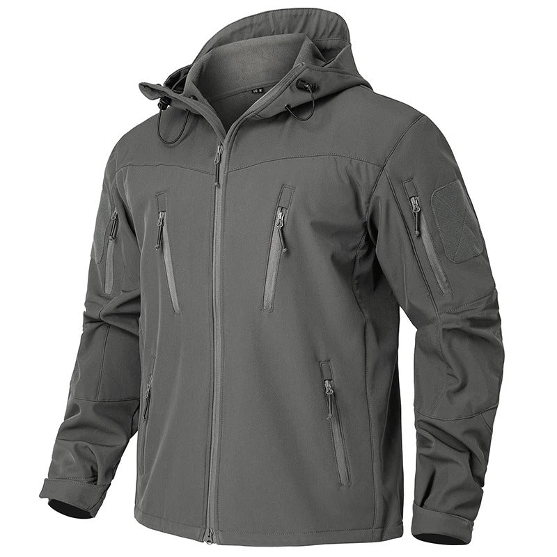 Chaqueta Deportiva Impermeable con Capucha para Hombre