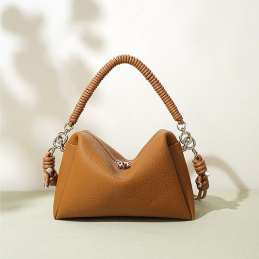 Bolso Bandolera Mujer Piel Natural Diseño Chic - Vestiria