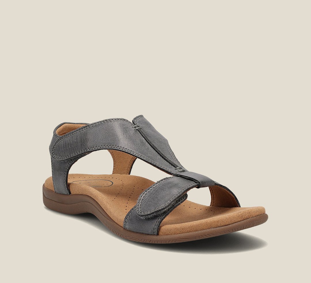 Sandalias de piel cómodas y transpirables