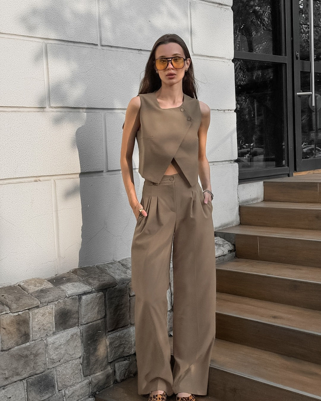 Pantalón y Top Mujer Verano Siena