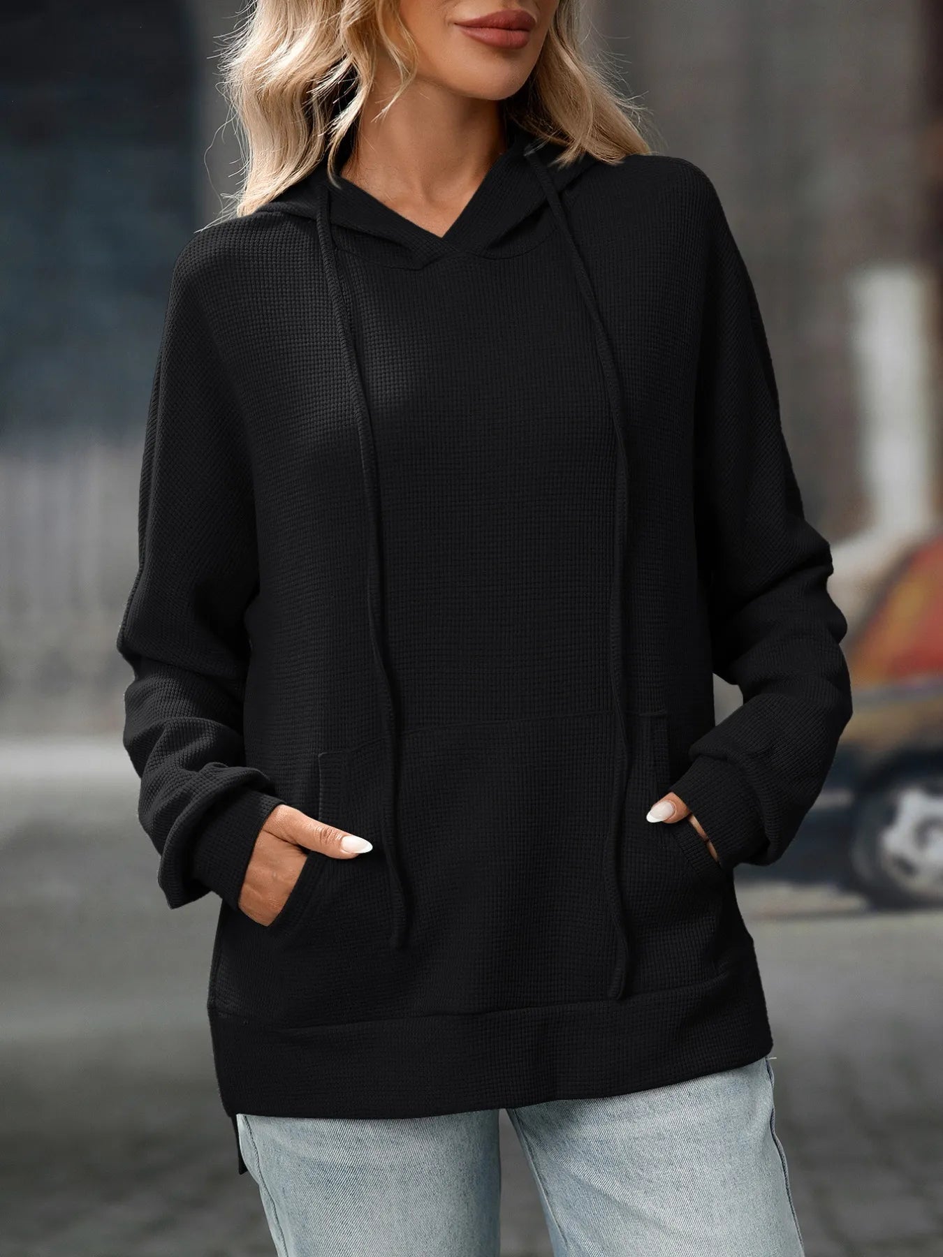 Chaqueta Capucha Cazadora Cómoda