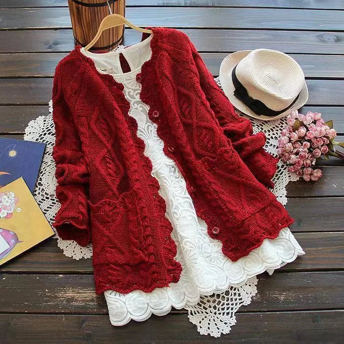Chaqueta de punto elegante mujer - Vestiria