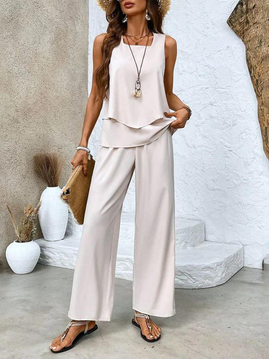 Traje de mujer chic de dos piezas