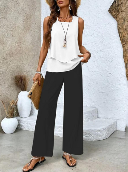 Traje de mujer chic de dos piezas