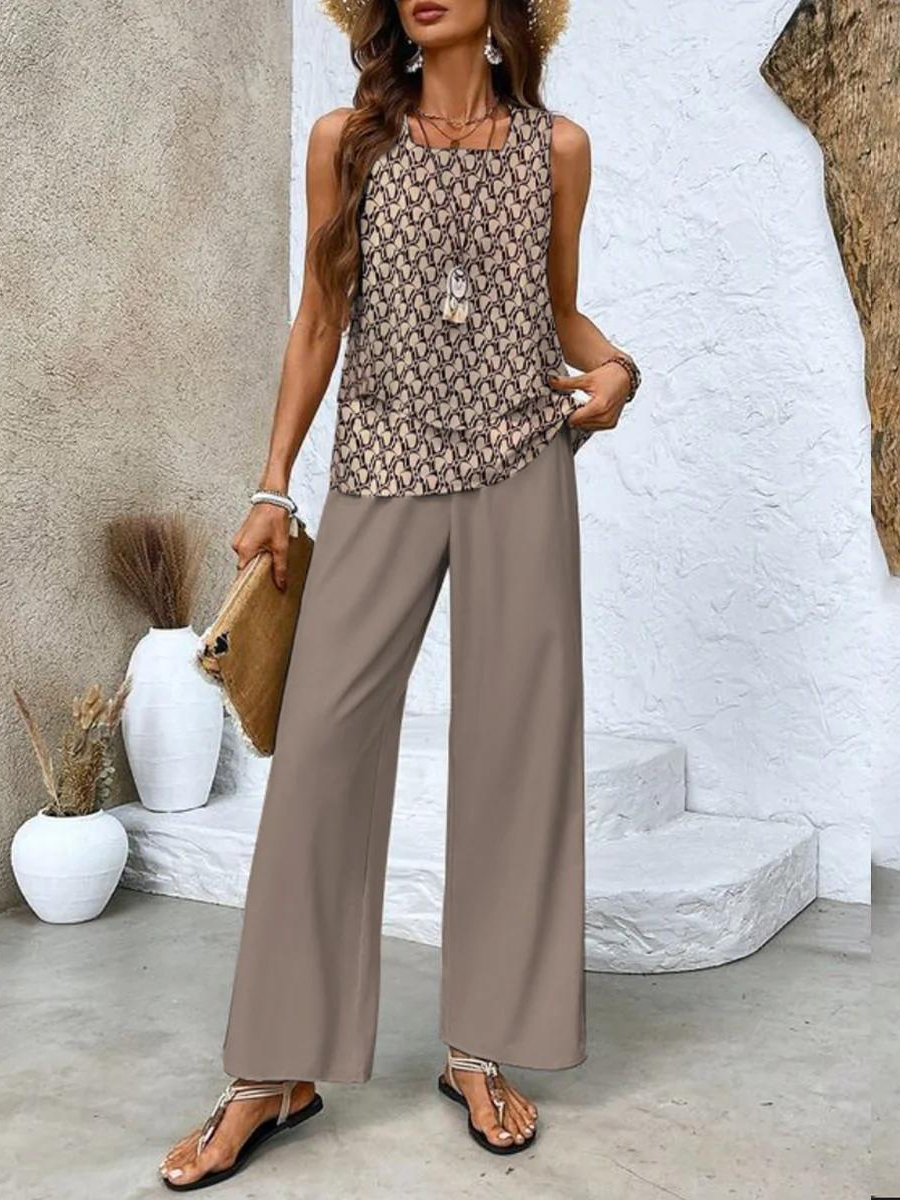 Traje de mujer chic de dos piezas