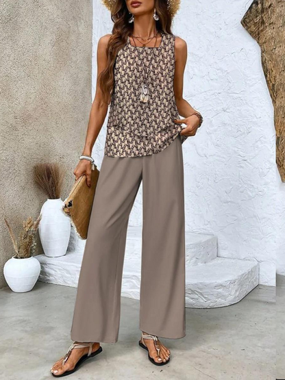 Traje de mujer chic de dos piezas