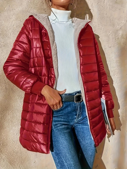 Chaqueta Invierno Mujer Acolchada Cálida