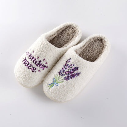 Pantuflas Mujer Bordadas Elegantes