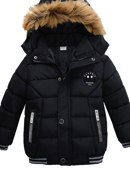 Chaquetón Acolchado Niño Invierno con Capucha - Vestiria