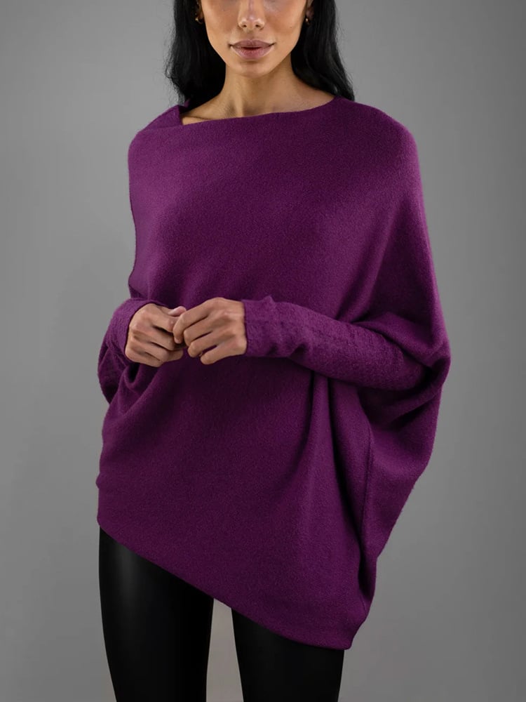 Jersey Mujer Invierno Suave Descubierto