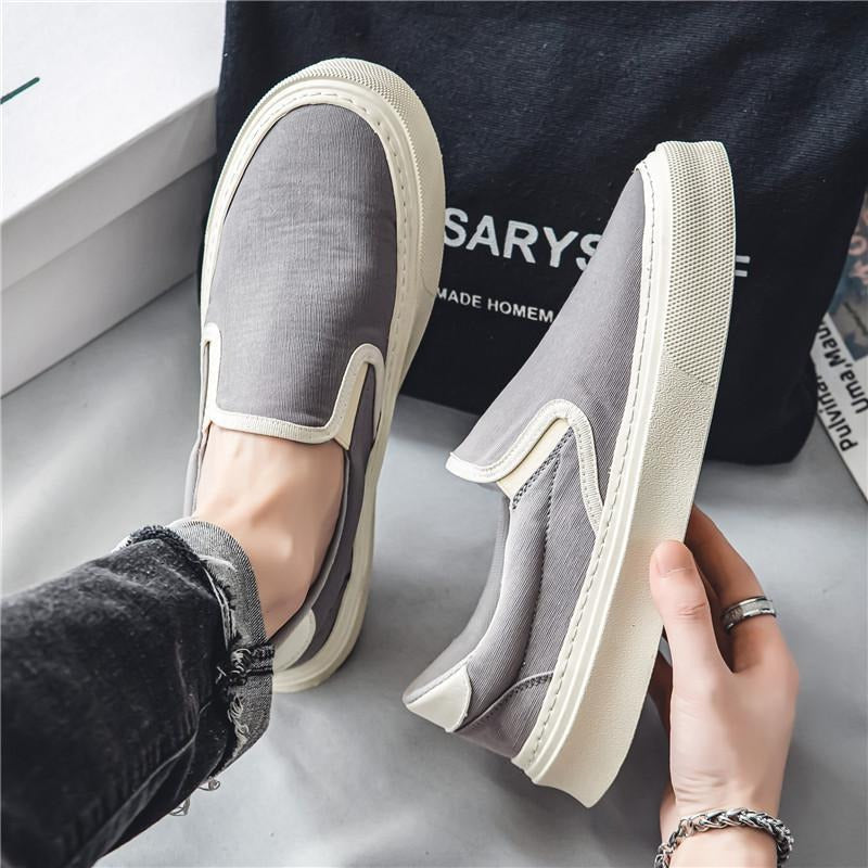 Zapatillas Hombre Lona Frescas y Ligero