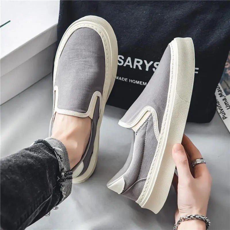 Zapatillas Hombre Lona Frescas y Ligero - Vestiria