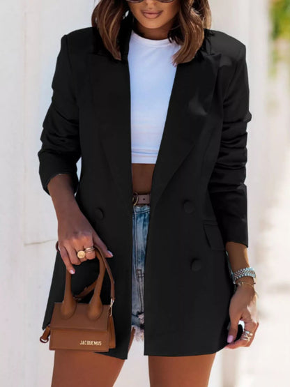 Chaquetilla Mujer Elegante Cuello Solapa - Vestiria