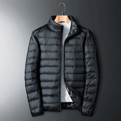 Chaquetón Ligero Cuello Alto Hombre - Vestiria