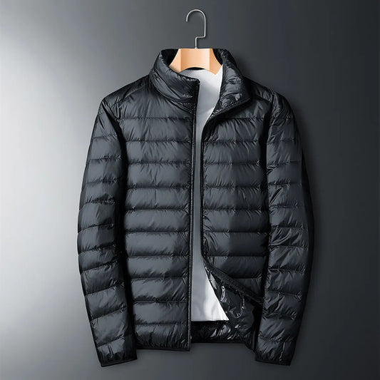 Chaquetón Ligero Cuello Alto Hombre - Vestiria