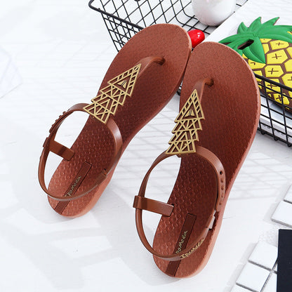 Sandalias de Verano Estilo Selena - Vestiria