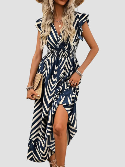Vestido Verano Estampado Floral Mujer - Vestiria