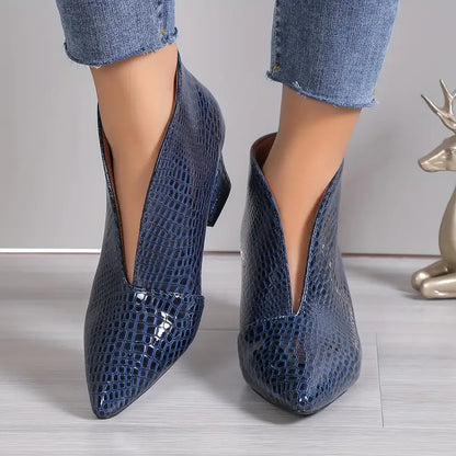 Botas Tacón Mujer Estilo Clásico