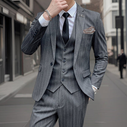 Traje Hombre Clásico Tres Piezas