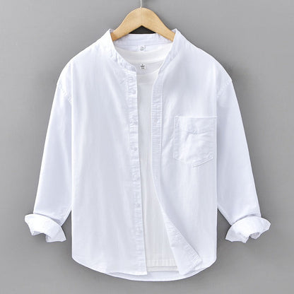 Camisa Hombre Algodón Suave Relajada