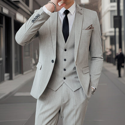 Traje Hombre Clásico Tres Piezas