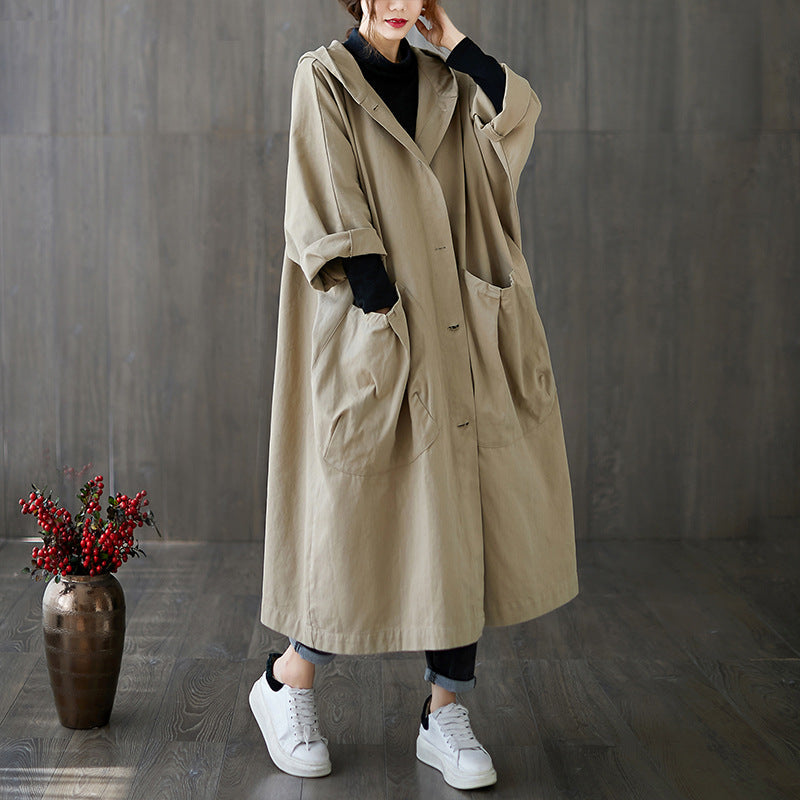 Chaqueta Deportiva Mujer con Capucha y Bolsillos Grande - Vestiria