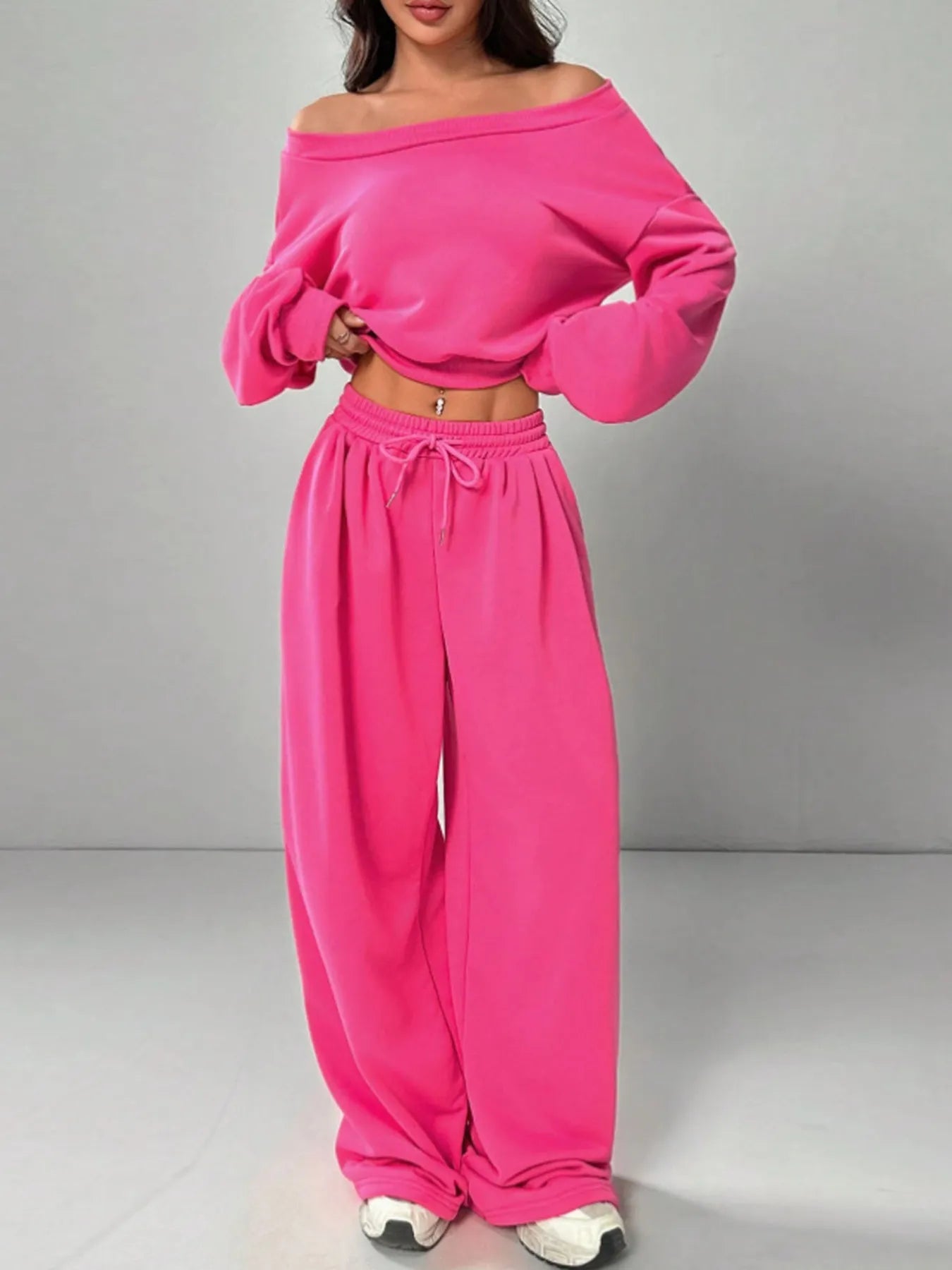 Conjunto Informal Suéter y Pantalón Cómodo