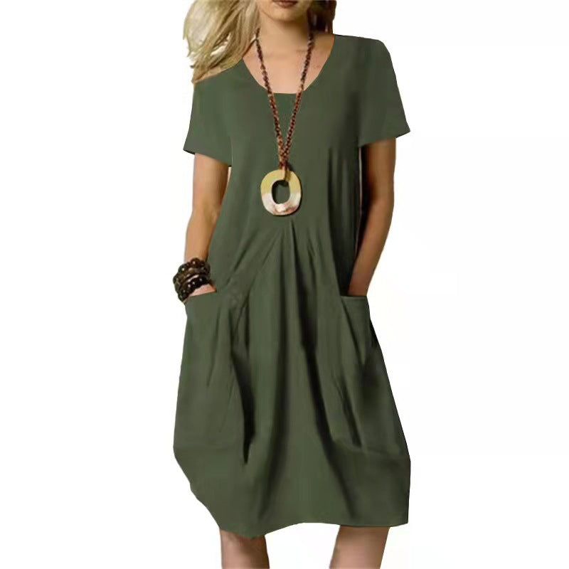 Vestido Ligero Verano Bolsillos