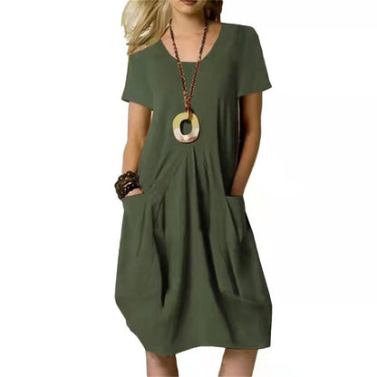 Vestido Ligero Verano Bolsillos